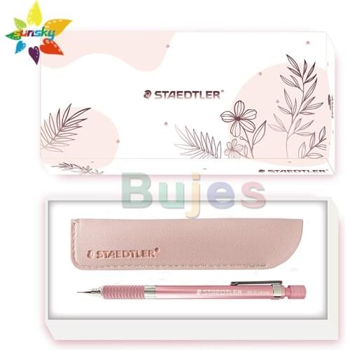 Germany STAEDTLER Pink automatic pencil 925 series 0.5mm sketch writing drawing automatic pencil Design painting art supplies