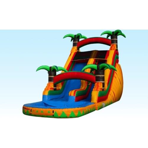 China Guangzhou) manufacturers selling inflatable slides, inflatable castles, Inflatable pool slide CB-26