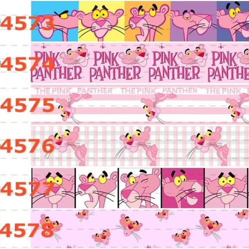 10yards -different sizes -Cartoon Grosgrain ribbon - Cartoon character pattern printed ribbon