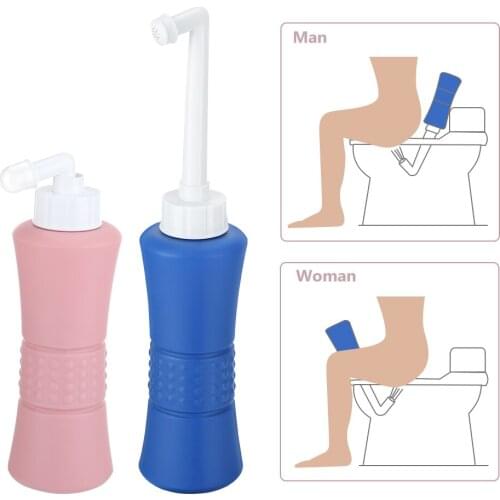 500ML Reusable Bidet Sprayer Vagina Anal Wash Feminine Hygiene Personal Anal Cleaner for Women Travel-Friendly Bidet Care