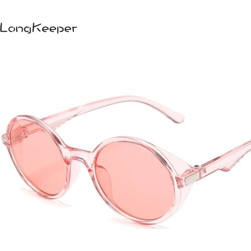 LongKeeper Fashion Kids Sunglasses Children Vintage Round Sun Glasses Boys Girls Baby Cute Eyewear Shades UV400 Oculos De Sol