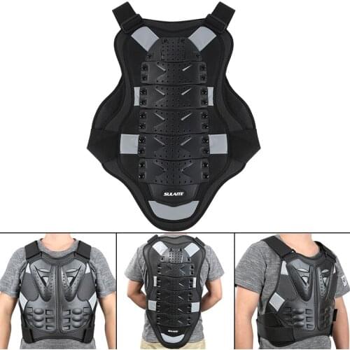 Motorcycle Armor Vest Motorcycle MTB Riding Chest Body Armor Back Protector Armor Motocross Jacket Off-Road Racing Vest