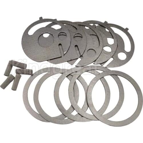 5Pcs Heater Burner Blower Fan Gasket Set + Glow Plug Filter 201820990001 252121990113 For Eberspacher Circulation Heater