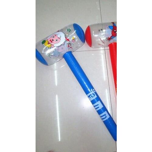 Inflatables Toy China Post Ordinary Small Packet Plus With The Bell Of Hammer Children Inflatable Hammers Toys Pvc Fun Gifts
