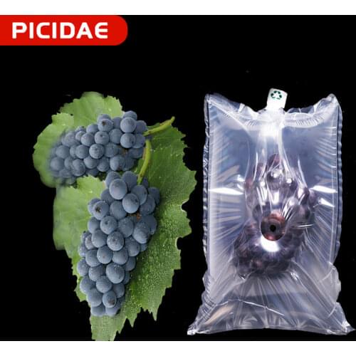 Grape Cherry date fruit Inflatable Bubble bag vacuum Double layer filling Fresh-keeping shockproof protection Kiwi Mango