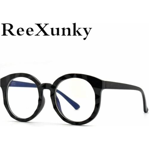 New Unisex Anti Blue Rays Computer Glasses Women Vintage Round Frame Blue Light Coating Gaming Glasses Men UV Protection Eyewear