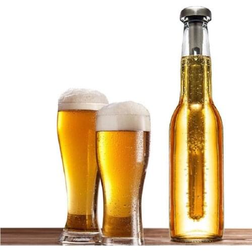 Stainless Steel Beer Wine Cooling Stick Frozen Stick Chiller Cooler Wiskey Stone Bar Tool