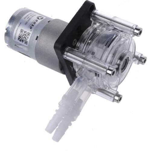 DC 12/24V Peristaltic Pump Large Flow Dosing Pump Vacuum Aquarium Lab Analytical