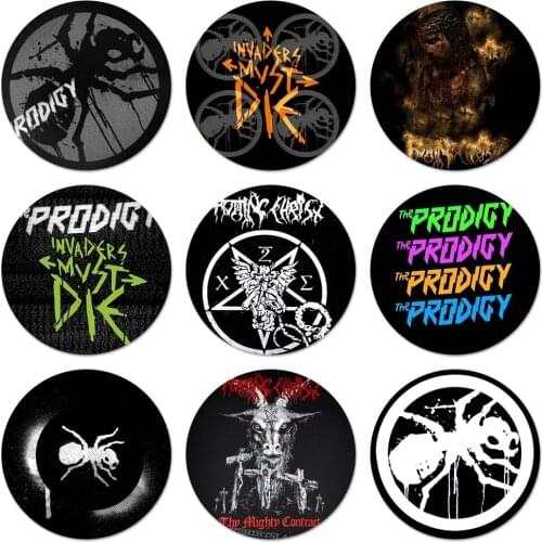 Prodigy Rotting Christ Badge Brooch Pin Accessories For Clothes Backpack Decoration gift 58mm