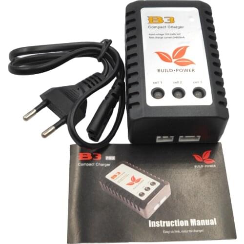 IMAX RC B3AC 2S 3S 7.4V 11.1V Lithium Electricity Balance Charger For RC LiPo B3 Charger Free Shipping