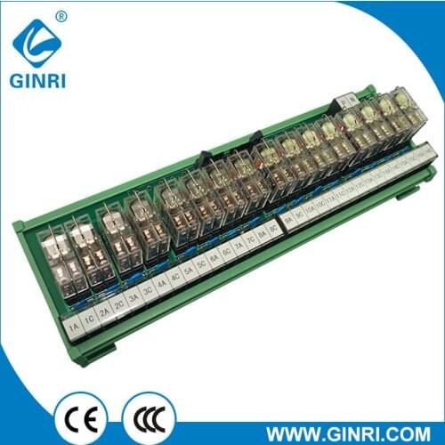 MIL/IDC Connector 16 Channel 1a OMRON Relay Module with Phillips screws (PLC Output Amplified Board) JR-B16LJ-P/24VDC