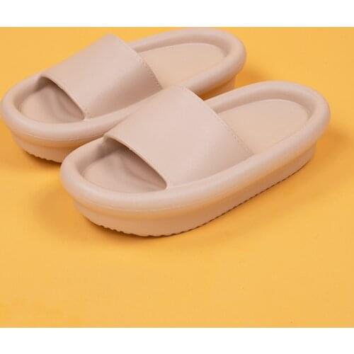 Women Platform Slippers Slides Candy Color Increased Thick Bottom Men Pillow Slides Indoor Outdoor Designer Sandal Summer Shoes