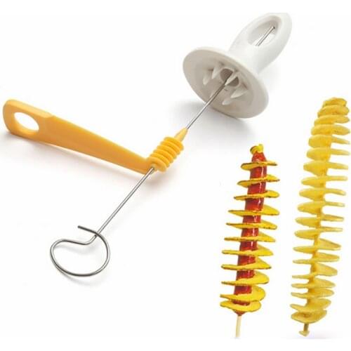 Slicer Potato Shredder Fried Potatoes Cozinha Cooking Tools Kitchen Gadgets Kitchen Accessories Tornado Potato Spiral Cutter
