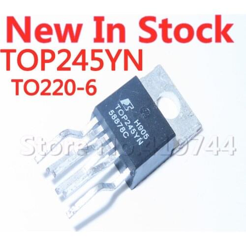 2PCS/LOT TOP245 TOP245YN TO220-6 power management chip In Stock NEW original IC