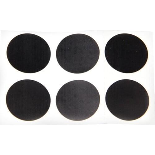 6Pcs Portable Lightweight Bike Tire Rubber Patches Bicycle Tyre Puncture Repairing Pads No Need Glue Simple And Reliable