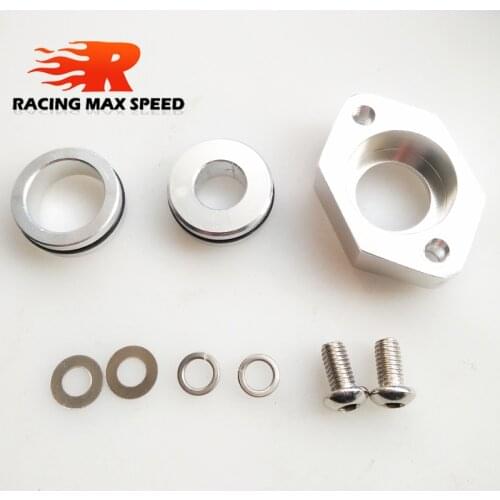 Free shipping ALUMINUM MAP SENSOR FLANGE KIT INTERCOOLER PIPING adapter for vw JETTA GOLF BEETLE audi A4 MK4 1.8T adp071
