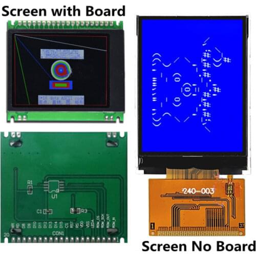 2.4 inch 37PIN TFT LCD Color Screen ILI9341 Drive IC 8Bit 8080 Interface 240*320
