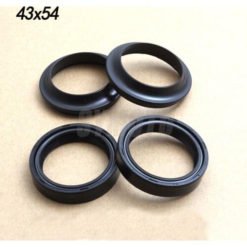 43X54X11 43 54 Motorcycle Front Fork Damper oil seal dust cover For Honda CBR600 CBR900 CBR1000 CR125 CBR929 CBR954 CBR600 F4i