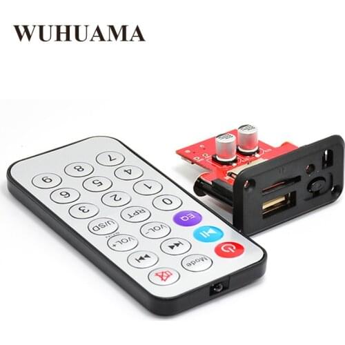 Kids Lab DIY Song Module Mini MP3 Decoder Audio Decoding Board 3.5mm Earphone Plug For Use Support WAV U-Disk TF Card USB