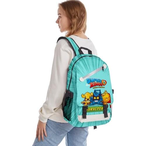 Children Super Zings Kindergarten Backpack Child Superzings School Bag Toddler Cartoon Bookbag Kids Mochila Back To School Gift