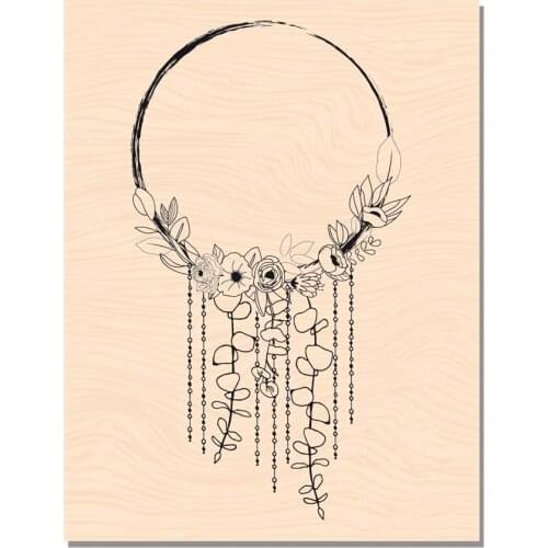 French Transparent Clear Stamp for DIY scrapbooking/Card Making C338