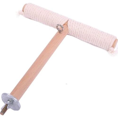 Parrot Birdcage Top T Perches Training Play Stand Bird Cage Platform Play Gym Accessories