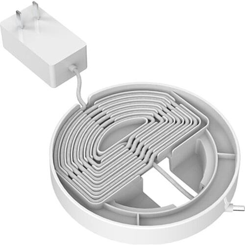 Free Punch Speaker Bracket With Power Cord Storage For Echo Show 10 Audio Punch Storage Fixing Bracket Audio Desktop Stand