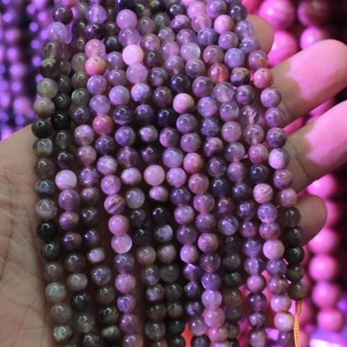 Round gray sun stone GEM beads natural stone beads DIY loose beads for jewelry making strand 15 inches wholesale