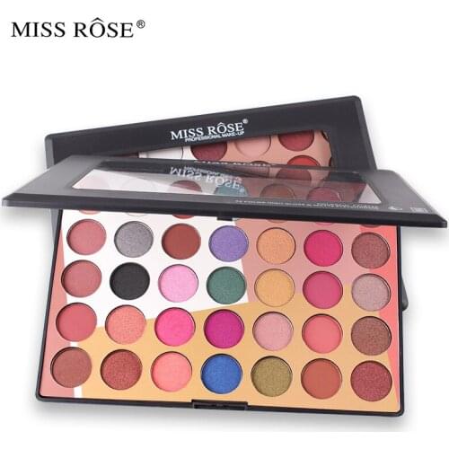Fashion eyeshadow palette 35 Colors Matte Eyeshadow palette Glitter Eye shadow Makeup Nude Makeup set Korea Cosmetics