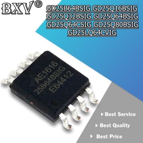 5PCS GD25Q64CSIG SOP GD25Q64CSSIG SOP8 GD25Q64 SOP-8 25Q64CSSIG 25Q64 25Q64CSIG