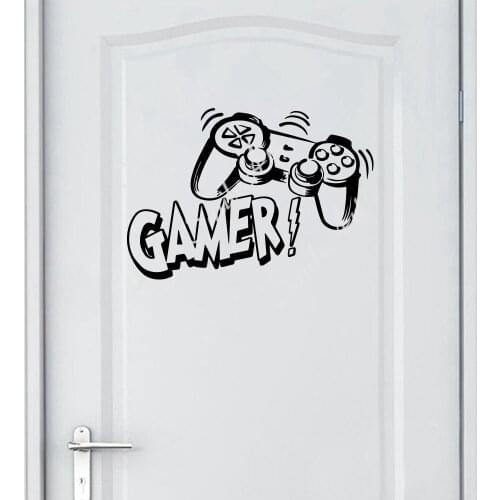 NEW Gamepad combination Nursery Wall Stickers Vinyl Art Decals For Kids Rooms Decoration Waterproof Wall Art Decal