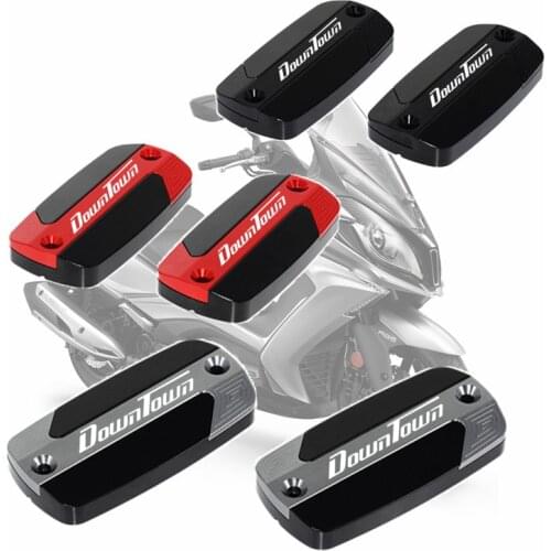 New design motmorcycle Front Brake Reservoir Fluid Tank Cover Oil Cup Cap Protector for KYMCO Downtown DT 125i/200i/250i/300/350