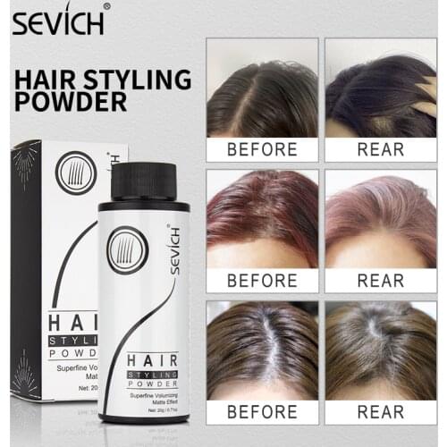 SEVICH Long-lasting Volume Powder Hair Styling Products Matte Effect Dust It Powder Fluffy Hair Powder Unisex