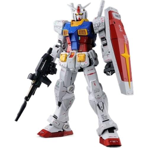 Assembled Model PG 1/60 Unleashed RX-78-2 GANSO 2.0 New Version Rx78 Animation Character Assembly Model