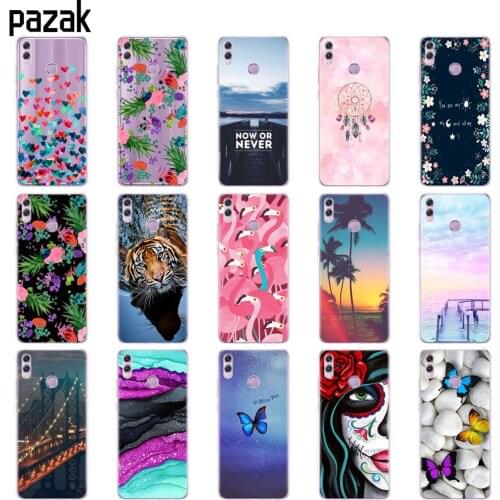 Silicone case for huawei honor 8x Case 6.5 inch Soft TPU Back Cover for huawei honor 8x Protective Phone Fundas shell Coque bags