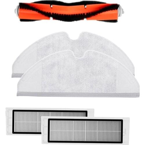 For for Xiaomi Robot S50 S51 Vacuum Parts Main Brush/Mop Cloths/Filters