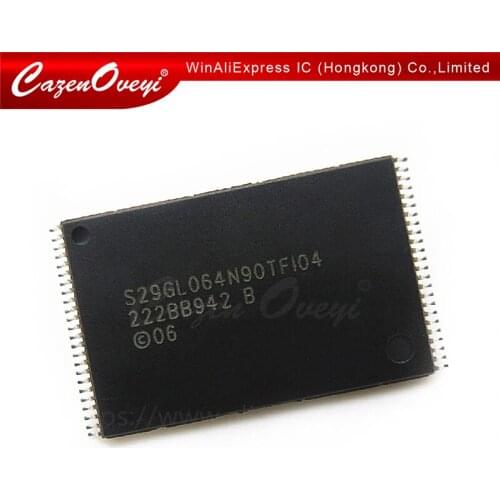 1pcs/lot S29GL064N90TFI040 S29GL064N90TF1040 S29GL064N90TF104 S29GL064N90TFI04 S29GL064 TSOP-48 In Stock