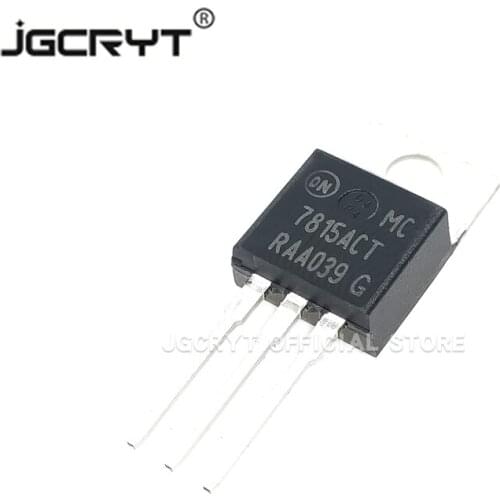 10Unids/lote ansenmei MC7815ACTG TO220 linear voltage stabilizing chip 7815ACT can be imported directly