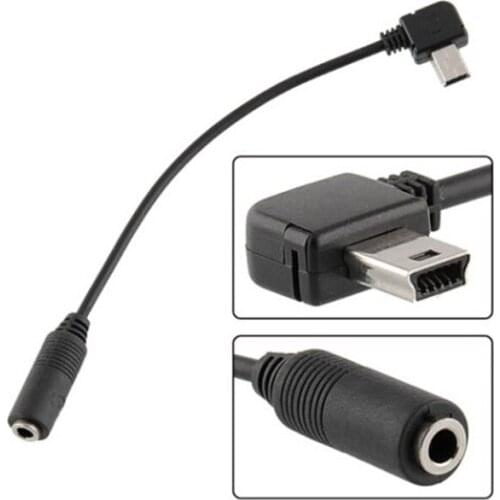 3.5mm External Mic Cable Wire Microphone Adapter for GoPro HERO 4 3+3