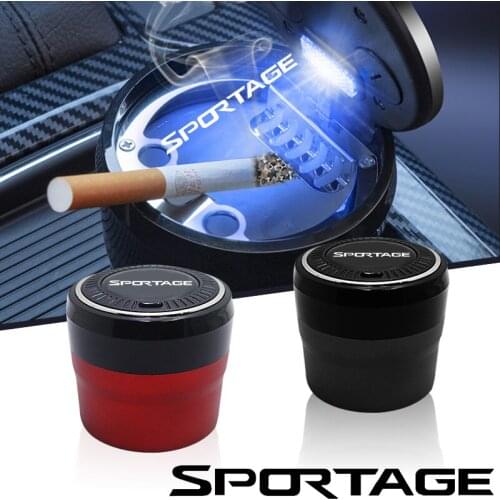 Car ashtray cenicero abs led Push button switch for kia sportage Car Accessories