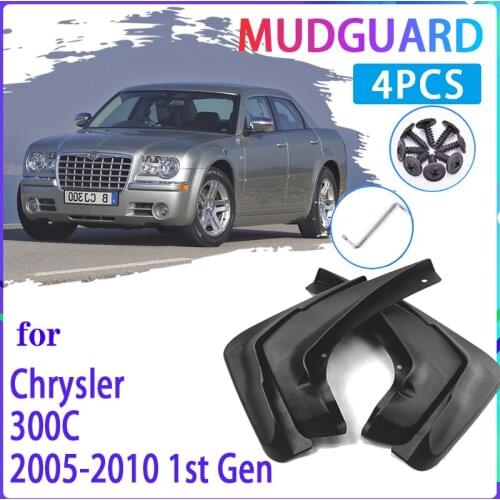 Car Mud Flaps for Chrysler 300C 300 C 2005~2010 2006 2007 2008 2009 Mudguard Splash Guards Fender Mudflaps Auto Accessories