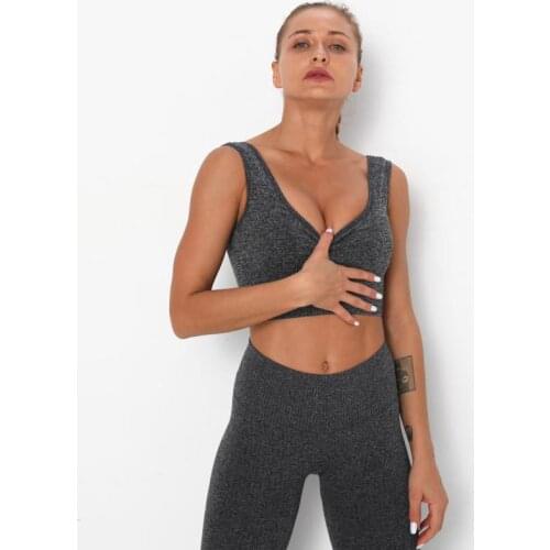 CHRLEISURE Active Bra Push Up Quick Dry Underwear Fitness Bra Gym Fitness Running Sport Brassiere Tops Women Bra