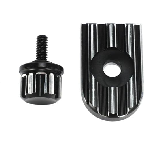 Seat Bolt Tab Screw Mount Knob Cover for H a r l e y Sportster Dyna Touring Ultra Fatboy Road Softail FLHR FLHX