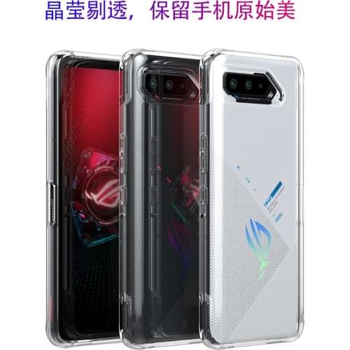 ROG Phone 5 Pro Ultra Thin Crystal Soft Back Cover Case For Asus ROG Phone II ZS660KL,High Quality