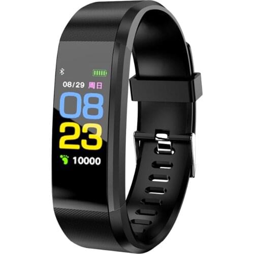 For Android IOS 115plus men Sports Date Calories Pedometer Sleep Monitor women Smart Bracelet lifewaterproof Call Reminder