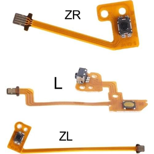 Replacement of ZL ZR L ZL+ZR+L Button Key Flexible Strip Cable for Nintend NS Switch Joy-Con Controller Trigger Button Cable