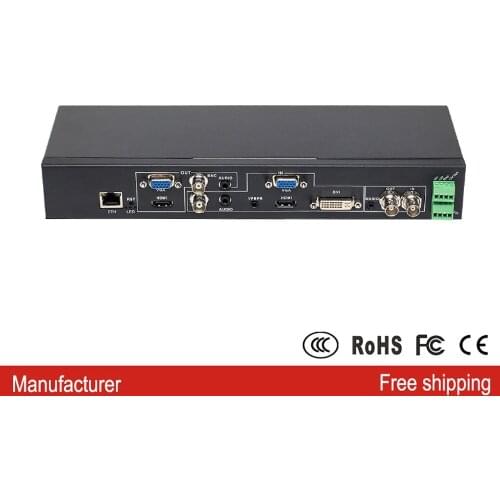 U10 H.264 H.265 HEVC Encoder HDMI/VGA/CVBS/YPBPR/SDI/DVI Video Encoder IPTV Transcoder Support SSD Recording