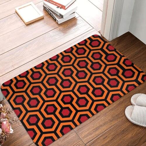 Overlook Hotel Doormat Carpet Mat Rug Polyester Anti-slip Floor Decor Bath Bathroom Kitchen Living Room Balcony Bedroom 40x60