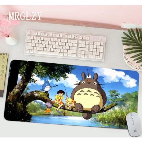 Mousepad Anime Totoro and Friends Gamer Speed Mice Retail Small Rubber Mousepad Free Shipping Large Mouse Pad Keyboards Mat