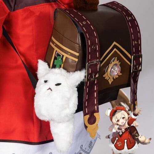 Game Genshin Impact Klee Spark Knight Cute Backpack Shoulder Bag Loli Bag Cosplay Prop Halloween cosplay Accessories